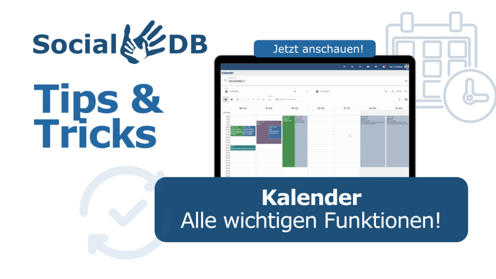 SocialDB Tips & Tricks Calendar Functions Overview